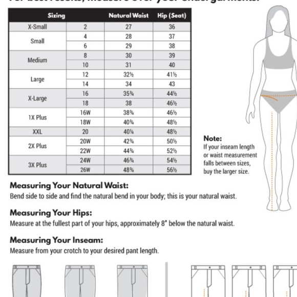 Carhartt 102482 - Women's Force® Utility Knit Pant Black size X-small Tall NWT - Picture 10 of 11